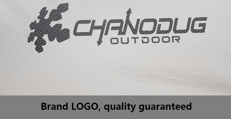 Cheap Goat Tents CHANODUG Outdoor men and women riot rain camping camping tent Oxford cloth 15D silicone light hiking double double tent 1.8KG Tents 